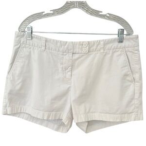 Vineyard Vines White Flat Front Shorts Size 12 (ladies) worn twice